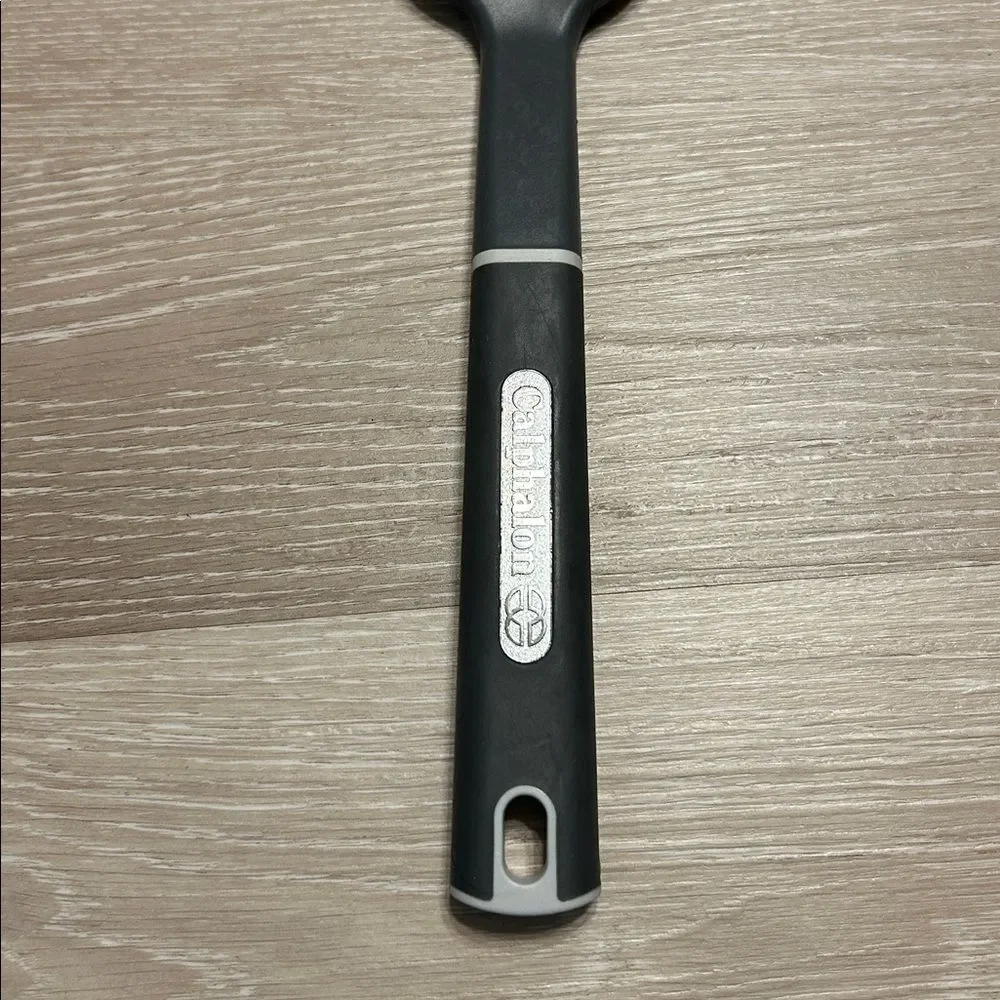 Calphalon Nylon Scraper Utensil Dark Charcoal Gray Silicone